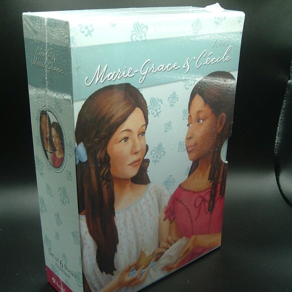 American Girl Meet Cecile and Marie-Grace 6 book Boxed Set RARE NEW!!! - Picture 2 of 5